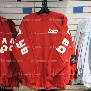 NEW 2026 Backstreet Boys BSB Red Spirit Jersey // Sphere Las Vegas Residency